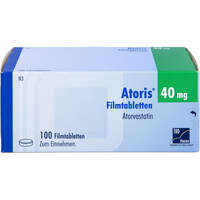 Atoris 40mg Filmtabletten, 100 st, TAD Pharma GmbH