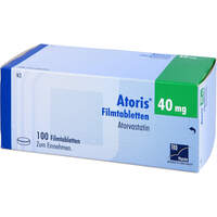 Atoris 40mg Filmtabletten, 100 st, TAD Pharma GmbH