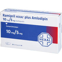 Ramipril HEXAL plus Amlodipin 10mg/5mg, 30 Stk., HEXAL AG