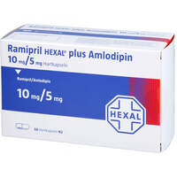 Ramipril HEXAL plus Amlodipin 10mg/5mg, 50 Stk., HEXAL AG