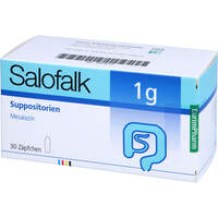 Salofalk 1g Suppositorien, 30 st, Eurimpharm Arzneimittel GmbH