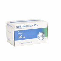 Quetiapin HEXAL 50mg Retardtabletten, 100 Stk., HEXAL AG