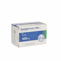 Quetiapin HEXAL 400mg Retardtabletten, 50 st, HEXAL AG