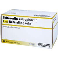 Tolterodin-ratiopharm 4mg Retardkapseln, 98 Stk., ratiopharm GmbH