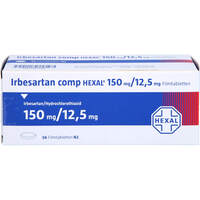 Irbesartan comp HEXAL 150mg/12.5mg Filmtabletten, 56 Stk., HEXAL AG