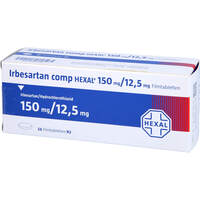 Irbesartan comp HEXAL 150mg/12.5mg Filmtabletten, 56 Stk., HEXAL AG