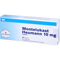 Montelukast Heumann 10mg Tabletten, 20 Stk., Heumann Pharma GmbH & Co. Generica KG