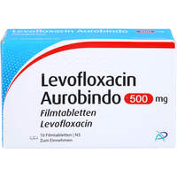Levofloxacin Aurobindo 500mg Filmtabletten, 10 Stk., PUREN Pharma GmbH & Co. KG
