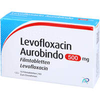 Levofloxacin Aurobindo 500mg Filmtabletten, 10 Stk., PUREN Pharma GmbH & Co. KG