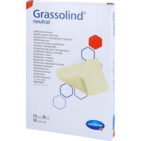 GRASSOLIND Salbenkompressen 7.5x10cm steril, 10 Stk., Aca M&uuml;ller/Adag Pharma AG