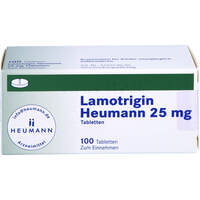 Lamotrigin Heumann 25mg Tabletten, 100 Stk., Heumann Pharma GmbH & Co. Generica KG
