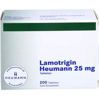 Lamotrigin Heumann 25mg Tabletten, 200 Stk., Heumann Pharma GmbH & Co. Generica KG