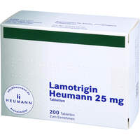 Lamotrigin Heumann 25mg Tabletten, 200 Stk., Heumann Pharma GmbH & Co. Generica KG