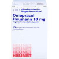 Omeprazol Heumann 10 mg magensaftres.Hartkap.NET, 100 st, Heunet Pharma GmbH