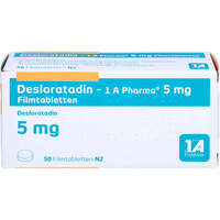 Desloratadin - 1 A Pharma 5 mg Filmtabletten, 50 st, 1 A Pharma GmbH