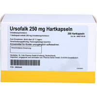 Ursofalk 250mg Kapseln, 200 st, Pharma Gerke Arzneimittelvertriebs GmbH