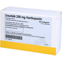 Ursofalk 250mg Kapseln, 200 st, Pharma Gerke Arzneimittelvertriebs GmbH
