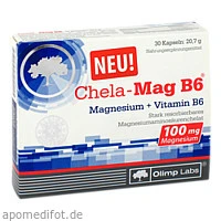 CHELA-MAG B6, 30 Stück, Olimp Laboratories Germany GmbH
