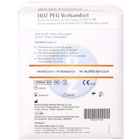 HOZ PEG Verbandset, 10 st, HOZ MEDI WERK Produktions- u.Vertriebs GmbH & Co. KG