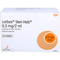 Larbex 0.5 mg/2 ml Steri-Neb Susp.f.Vernebler, 60x2 ml, TEVA GmbH