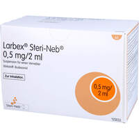 Larbex 0.5 mg/2 ml Steri-Neb Susp.f.Vernebler, 60x2 ml, TEVA GmbH