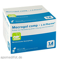 MACROGOL comp 1A Pharma Plv.z.Her.e.Lsg.z.Einn., 50 st, 1 A Pharma GmbH