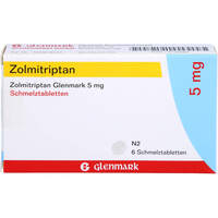 Zolmitriptan Glenmark 5mg Schmelztabletten, 6 Stk., Glenmark Arzneimittel GmbH