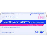 Levofloxacin Aristo 250mg Filmtabletten, 10 st, Aristo Pharma GmbH