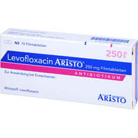 Levofloxacin Aristo 250mg Filmtabletten, 10 st, Aristo Pharma GmbH