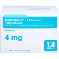 Montelukast - 1 A Pharma 4 mg Granulat, 28 st, 1 A Pharma GmbH