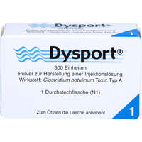 DYSPORT 300 Einheiten, 1 st, Ipsen Pharma GmbH