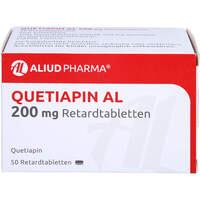 Quetiapin AL 200 mg Retardtabletten, 50 Stk., Aliud Pharma GmbH