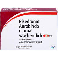 Risedronat Aurobindo 1 x wöchentl. 35mg Filmtabl., 4 Stk., PUREN Pharma GmbH & Co. KG