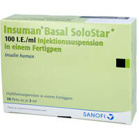 Insuman Basal 100 I.E./ml SoloStar Fertigpen, 10x3 ml, Emra-Med Arzneimittel GmbH