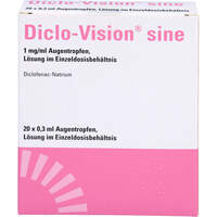 Diclo-Vision sine 1mg/ml Augentropfen SDU, 20x0,3 ml, Omnivision GmbH