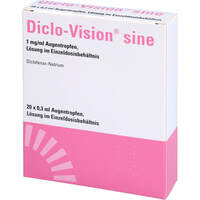 Diclo-Vision sine 1mg/ml Augentropfen SDU, 20x0,3 ml, Omnivision GmbH