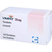 Vimpat 50mg Filmtabletten, 168 st, Axicorp Pharma B.V.