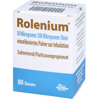 Rolenium 50 Mikrogramm/500 Mikrogramm 60ED, 60 st, Elpen Pharmaceutical Co. Inc.