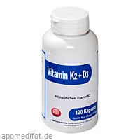 Vitamin K2 + D3 Berco, 120 Stück,  Berco-ARZNEIMITTEL 