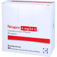Neupro 4mg/24h transdermales Pflaster, 84 Stk., Axicorp Pharma B.V.