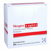 Neupro 4mg/24h transdermales Pflaster, 84 Stk., Axicorp Pharma B.V.