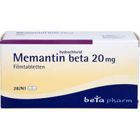 Memantinhydrochlorid beta 20mg Filmtabletten, 28 Stk., betapharm Arzneimittel GmbH