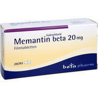 Memantinhydrochlorid beta 20mg Filmtabletten, 28 Stk., betapharm Arzneimittel GmbH