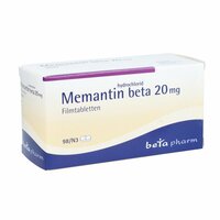 Memantinhydrochlorid beta 20mg Filmtabletten, 98 st, betapharm Arzneimittel GmbH