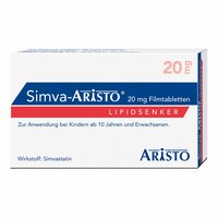 Simva Aristo 20mg Filmtabletten, 50 st, Aristo Pharma GmbH