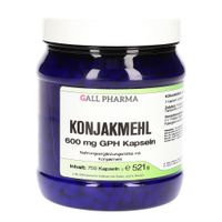 Konjakmehl 600 mg GPH Kapseln, 750 st, Hecht-Pharma GmbH