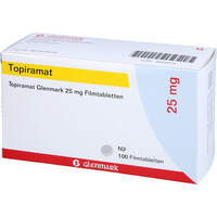 Topiramat Glenmark 25mg Filmtabletten, 100 Stk., Glenmark Arzneimittel GmbH