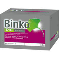 BINKO 120 mg Filmtabletten, 120 Stk., Klinge Pharma GmbH