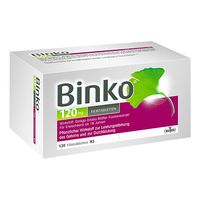 BINKO 120 mg Filmtabletten, 120 Stk., Klinge Pharma GmbH