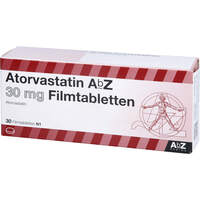Atorvastatin AbZ 30mg Filmtabletten, 30 Stk., Abz Pharma GmbH